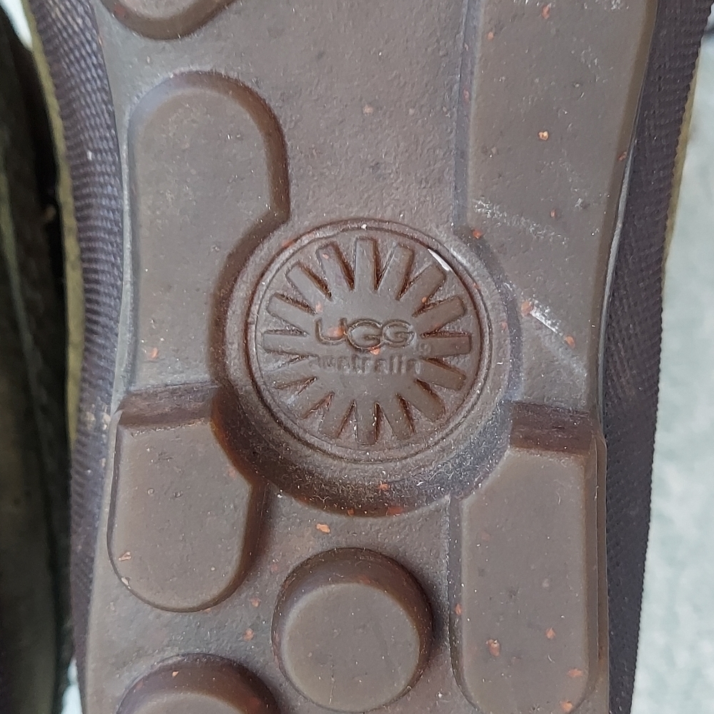 Ugg Becloud Waterproof Genuine Shearling Lined Tall Lace Up Boot Size 7 - Picture 11 of 13